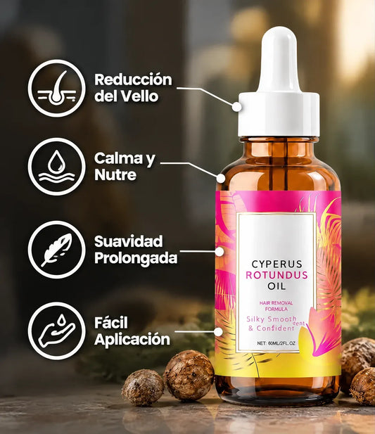 Aceite de Depilación Cyperus Rotundus